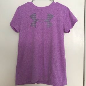 Purple Under Armour Shirt